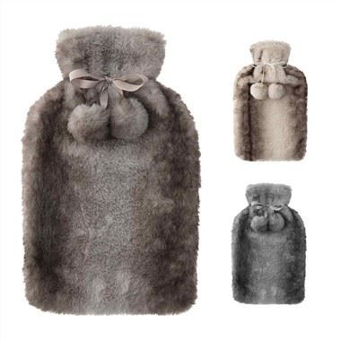 BS Kuminen kuumavesipussi turkissuojalla