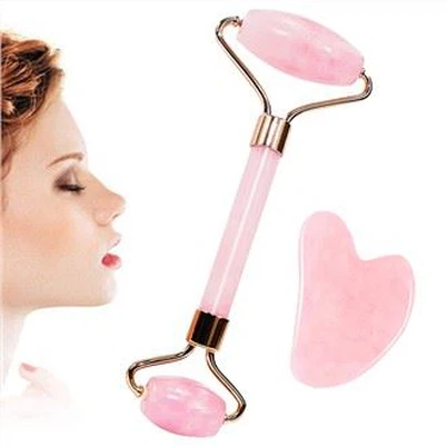 Jade Roller ja Gua Sha -setti