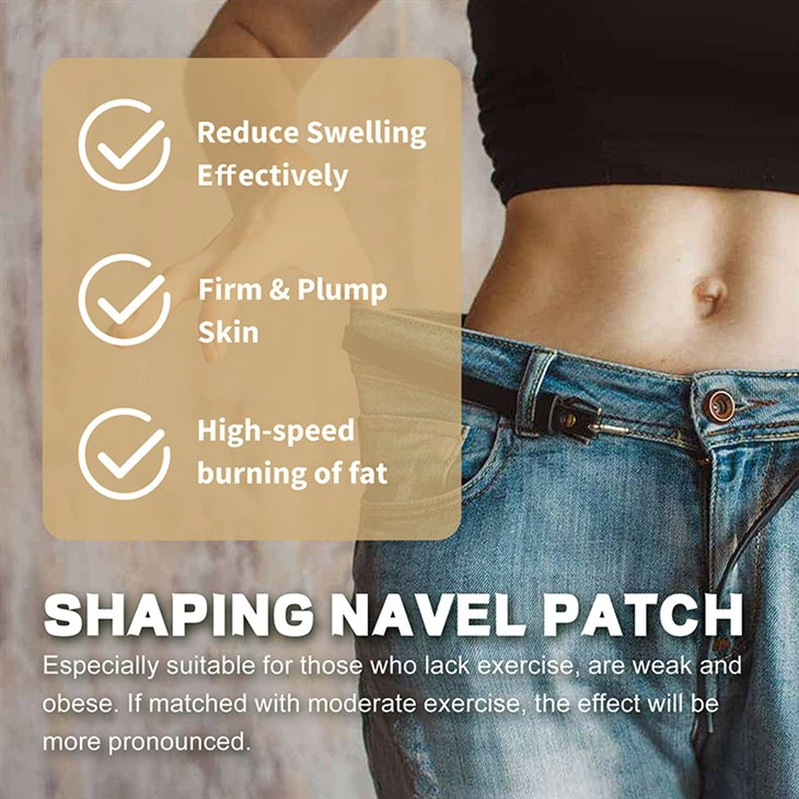 Navel Herbal Slimming Patches For Weight Loss