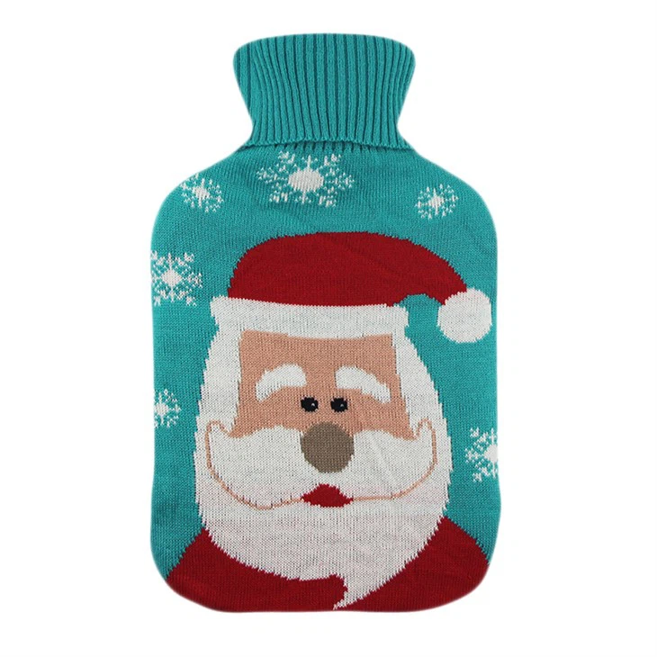 Custom Hot Water Bag Christmas Knitted Covers